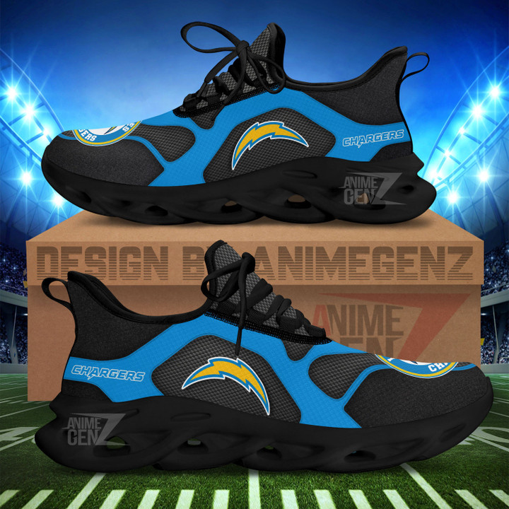 Los Angeles Chargers Sneakers NFL Custom Sports Shoes