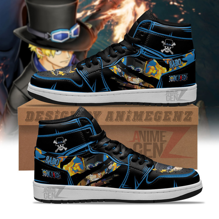 One Piece Sabo JD Sneakers Custom Anime Shoes