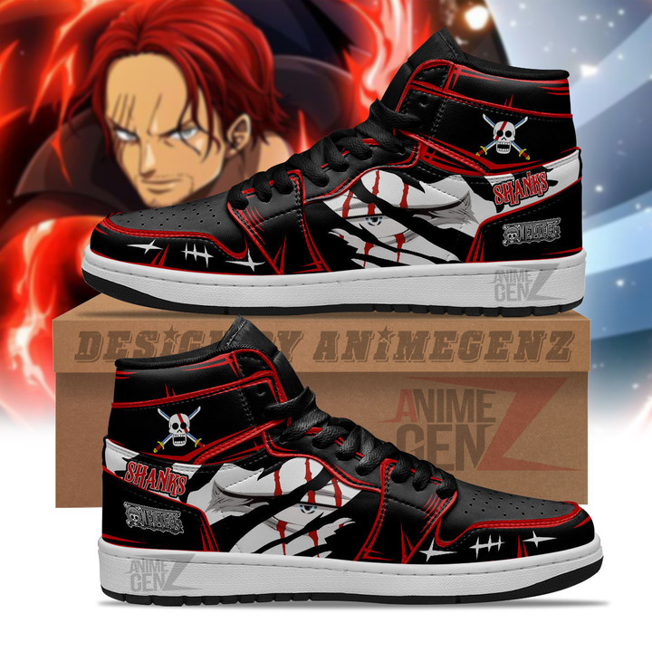 One Piece Shanks JD Sneakers Custom Anime Shoes