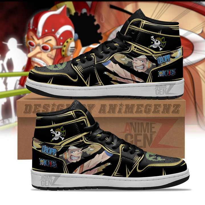 One Piece Usopp JD Sneakers Custom Anime Shoes