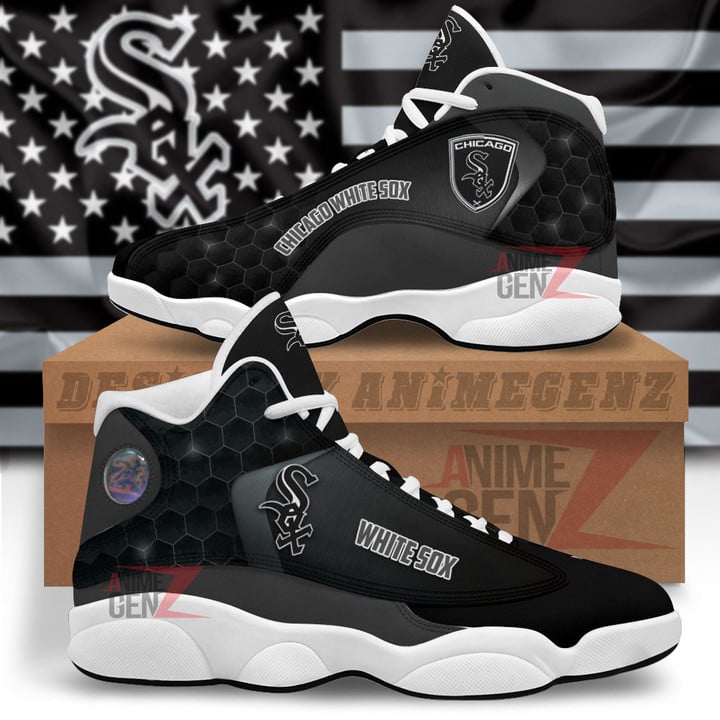 Chicago White Sox Air Jordan 13 Sneakers MLB Custom Sports Shoes