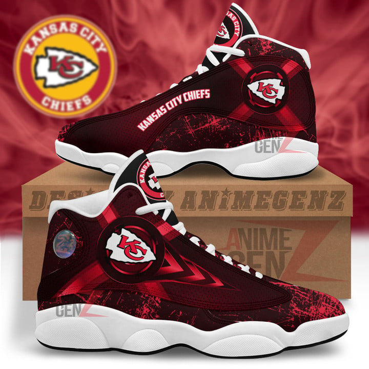 Kansas City Chiefs Air Jordan Sneakers 13 NFL Custom Sport Shoes