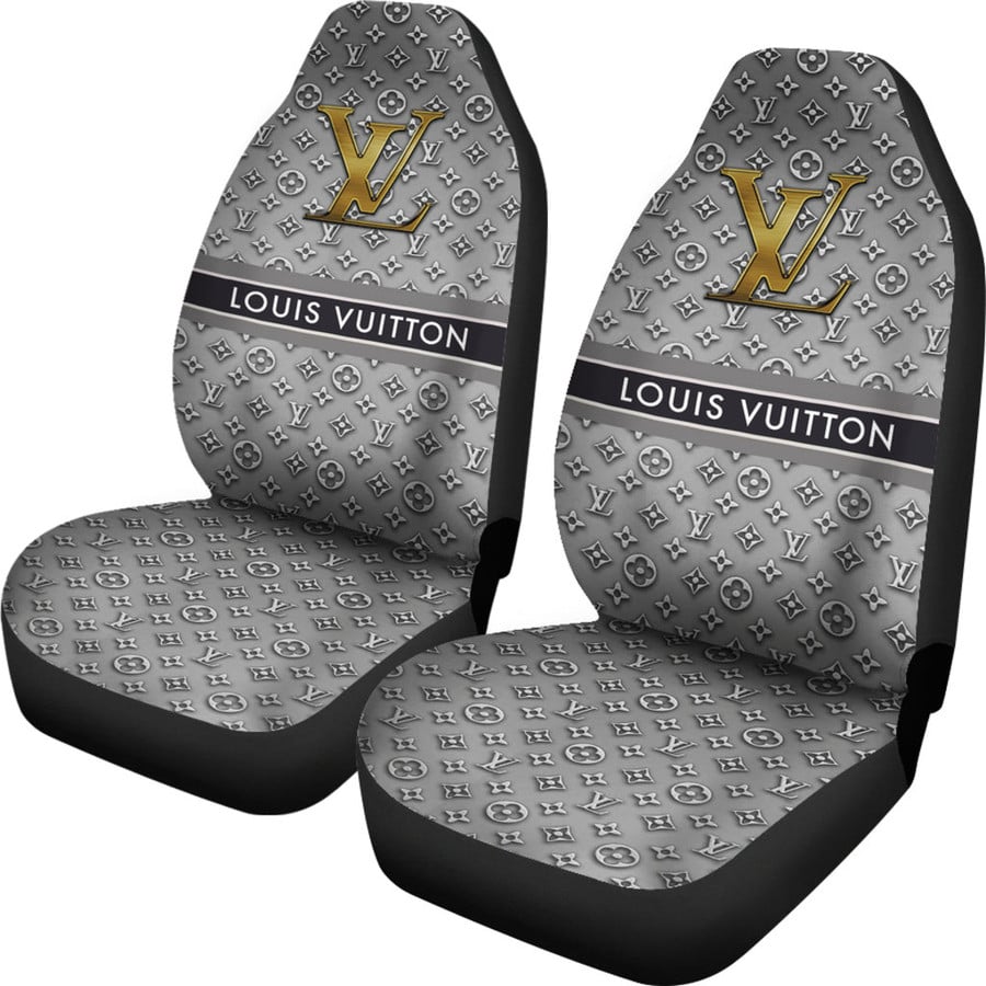 Name Lv Louis Vuitton Silk Velvet Auto Cushion Universal Car Seat