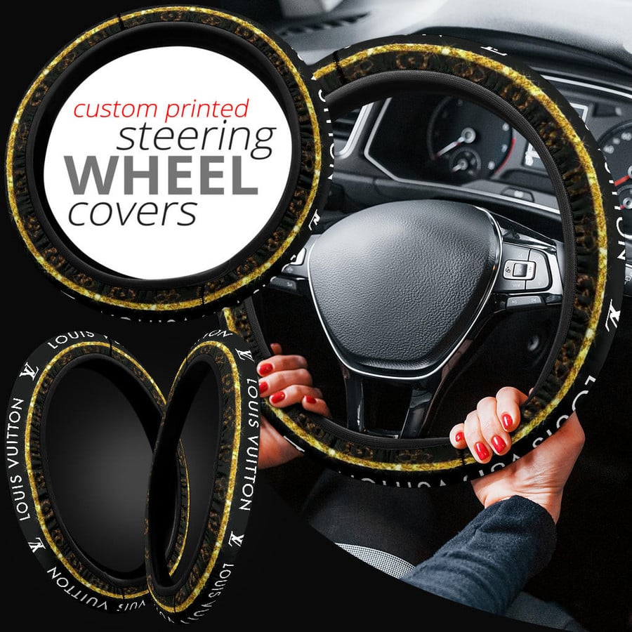 Free: LOUIS VUITTON car steering wheel cover - Accessories
