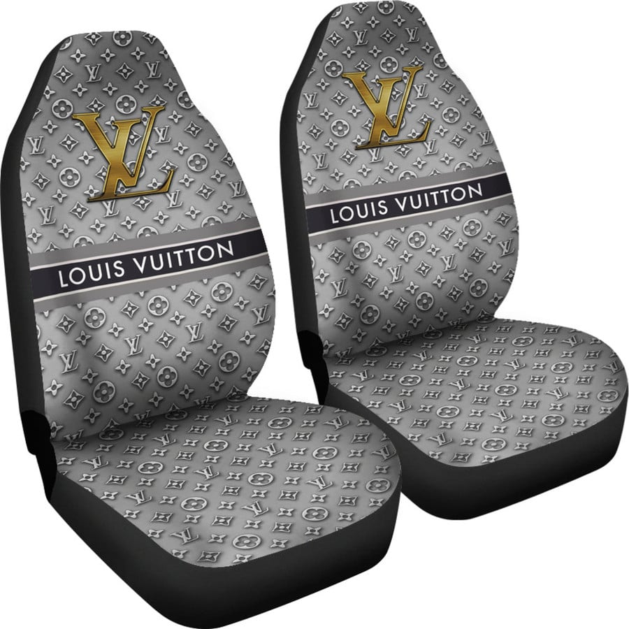 home accessory, car seat cover, louis vuitton, tan - Wheretoget