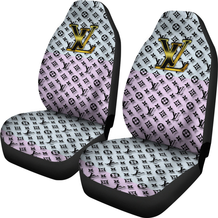 Buy Wholesale LV LOUIS VUITTON Universal Auto Car Seat Cover Set Cotton  10pcs - Multicolor, Car Seat Cover Accessor…