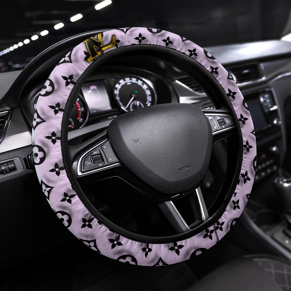 LV Steering Wheel Cover XFLQ921 Car Accessories and Car Components Designer Car  Supplies in 2023