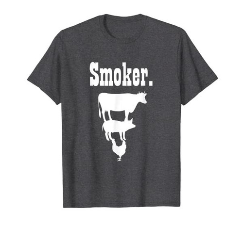 Smoker BBQ - Funny Barbecue Summer Grilling Dad Meat Smoker T-Shirt