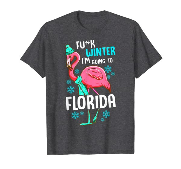 Snowbirds Heading to Florida Vacation in RV Travelers T-Shirt