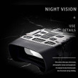 Jumelles de vision nocturne numérique pour une obscurité totale - Lunettes de vision nocturne infrarouge pour adultes