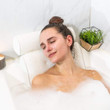 Enhance Your Relaxation Time with the Shower Pillow - Bathtub Pillow Bath Cushion - Soft and Supportive Pillow for Ultimate Comfort
