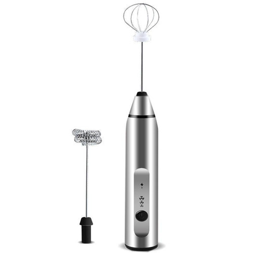 Rechargeable Handheld Electric Milk Frother Wand