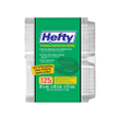 [SET OF 2] - Hefty Clear Hinged Tray - 8" x 8" (125 ct.)