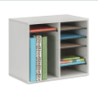 Safco Products Adjustable 12-Compartment Literature Organizer, Gray