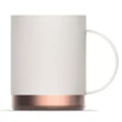 [SET OF 2] - Asobu 12 oz. Ultimate Stainless-Steel Ceramic Insulated Travel Mug, 2 Pack, Black/White