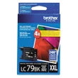 [SET OF 2] - Brother LC79 Innobella Super High Yield Ink Cartridge, Black (2,400 Page Yield)