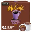 [SET OF 2] - McCafe Coffee Single Serve K-Cup Pods, Dark French Roast (94 ct.)