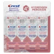 [SET OF 3] - Crest 3D White Brilliance 4% Hydrogen Peroxide Teeth Whitening Toothpaste With Fluoride (3 oz., 4 ct./pack)