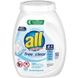[SET OF 3] - All Mighty Pacs Laundry Detergent, Free Clear for Sensitive Skin (240 ct.)