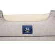 [SET OF 2] - Serta Perfect Sleeper Orthopedic Cuddler Pet Bed, 34" x 24", Gray