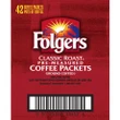 [SET OF 3] - Folgers Classic Roast Ground Coffee Packets (1.2 oz., 42 ct.)