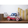 [SET OF 2] - Member's Mark Vintage Truck - Red, White, and Blue Truck