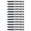 [SET OF 2] - Paper Mate InkJoy Gel Retractable Pen, 0.7mm, Medium Point, Black (12 ct.)