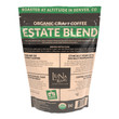 [SET OF 4] - Luna Roasters Organic Estate Blend Craft Whole Bean Coffee, Dark Roast (30 oz.)