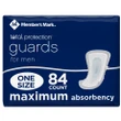 [SET OF 2] - Member's Mark Total Protection Guards for Men (84 ct./pk.), Pack of 2