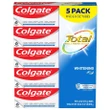 [SET OF 4] - Colgate Total Whitening Gel Toothpaste (6 oz., 5 pk.)