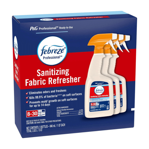 [SET OF 2] - Febreze Sanitizing and Odor-Eliminating Fabric Refresher (32 fl. oz., 3 pk.)