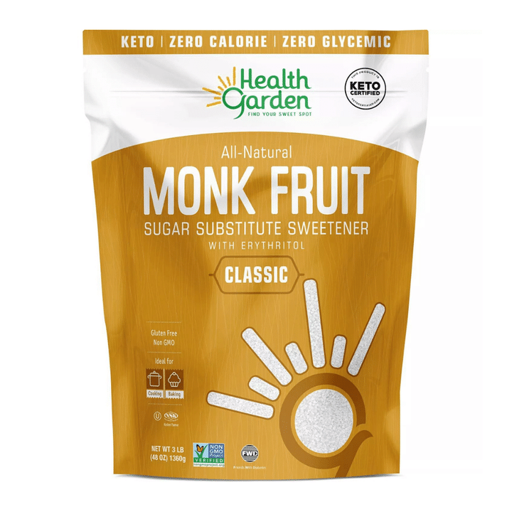 [SET OF 2] - Health Garden Monk Fruit Sweetener (3 lb.) - 2 Pack