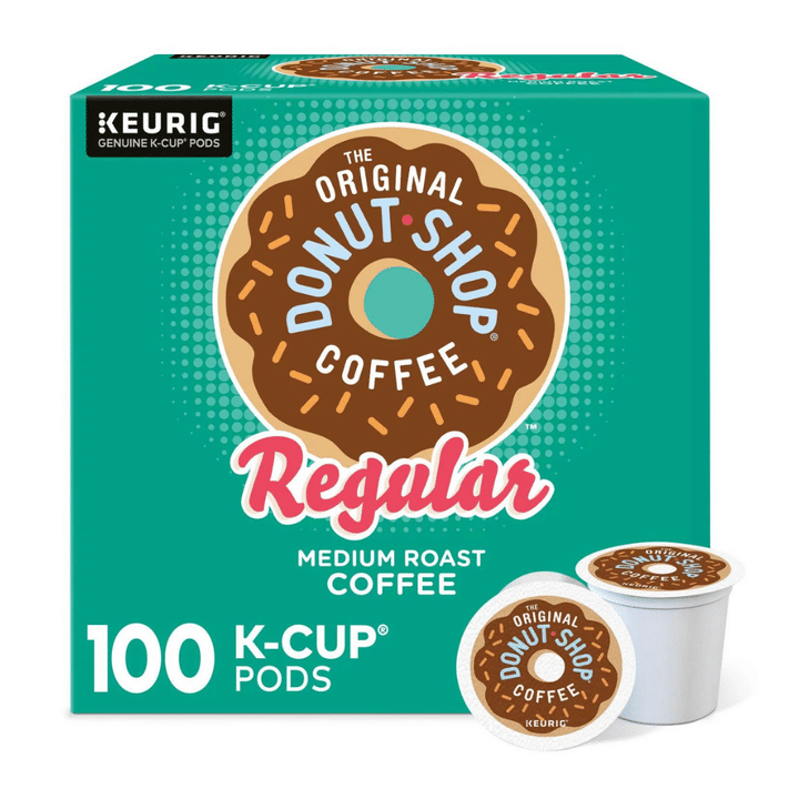 [SET OF 2] - The Original Donut Shop Regular Keurig K-Cup Pods (100 ct.)