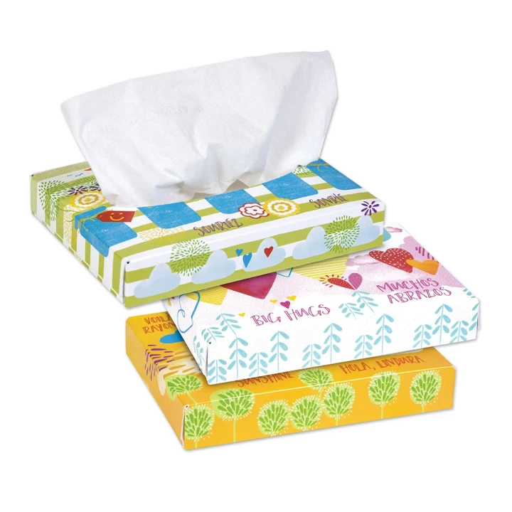 [SET OF 2] - Kleenex White Facial Tissue Junior Pack, 2-Ply (40 sheets/box, 80 boxes)