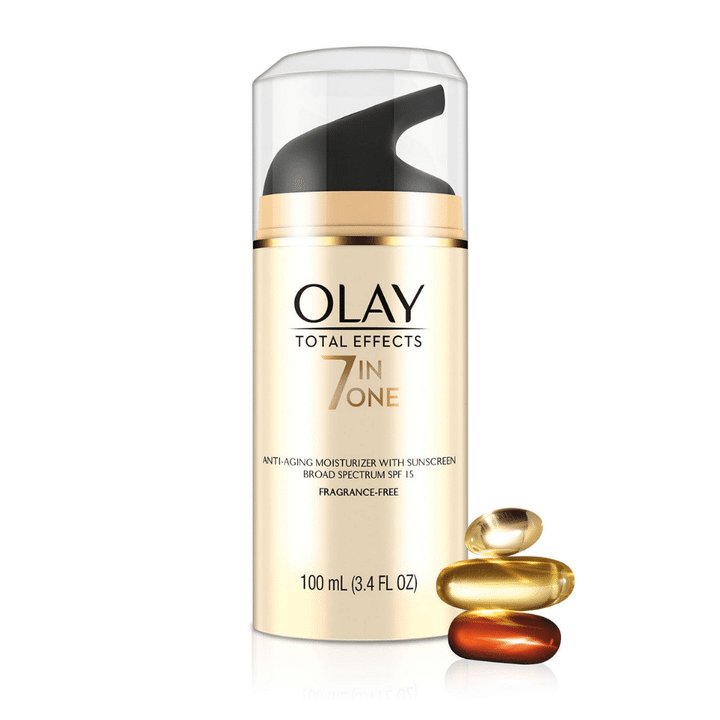 [SET OF 2] - Olay Total Effects Face Moisturizer SPF 15, Fragrance-Free (3.4 fl. oz.)