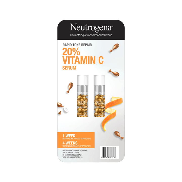 [SET OF 2] - Neutrogena Rapid Tone Repair 20% Vitamin C Serum (30 ct., 2 pk.)
