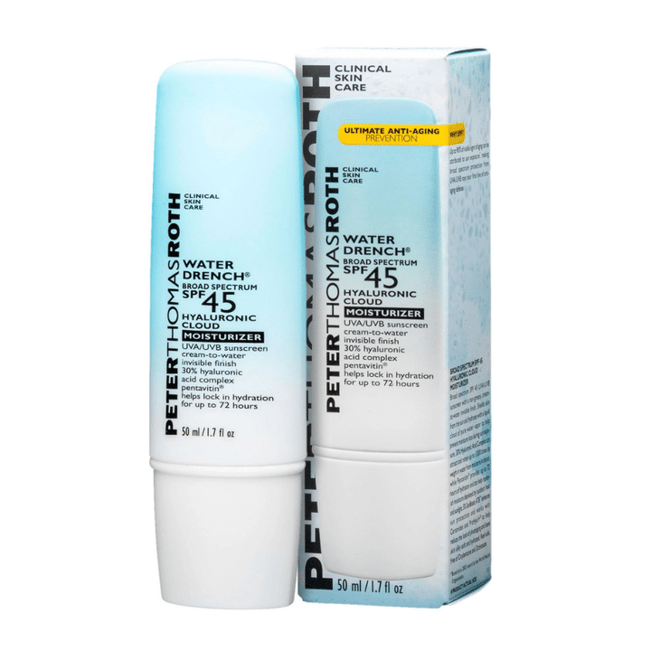 [SET OF 2] - Peter Thomas Roth Water Drench Broad Spectrum SPF 45 Hyaluronic Cloud Moisturizer
