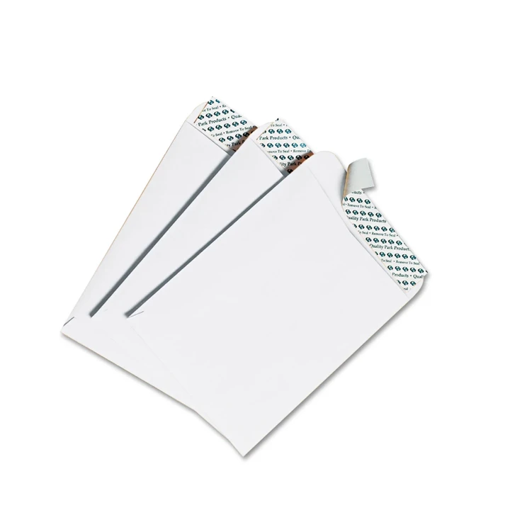 [SET OF 2] - Quality Park Redi-Strip Catalog Envelope, 12 x 15 1/2, White, 100/Box