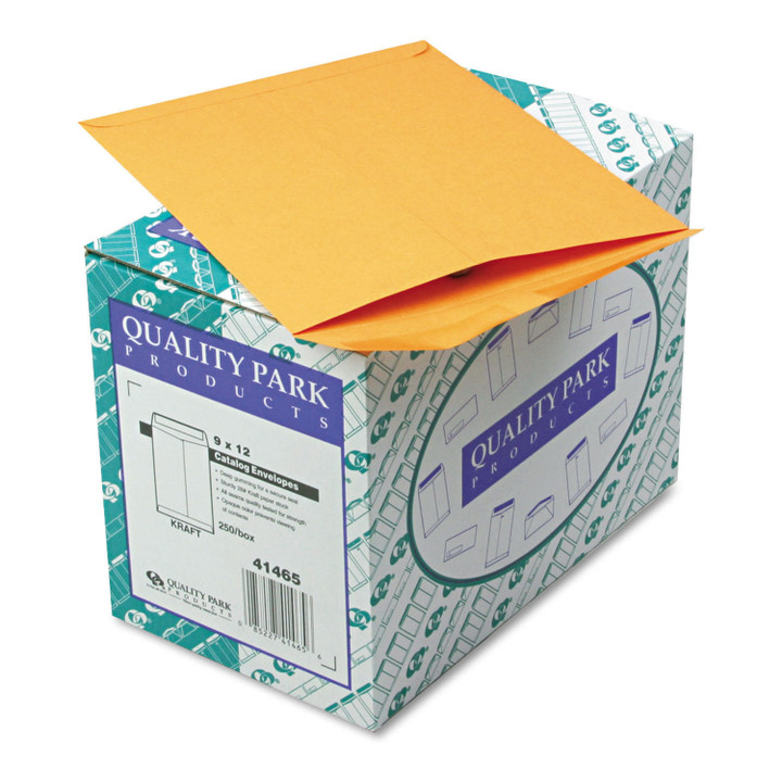 [SET OF 2] - Quality Park Catalog Envelope, 9 x 12, Brown Kraft - 250/Box