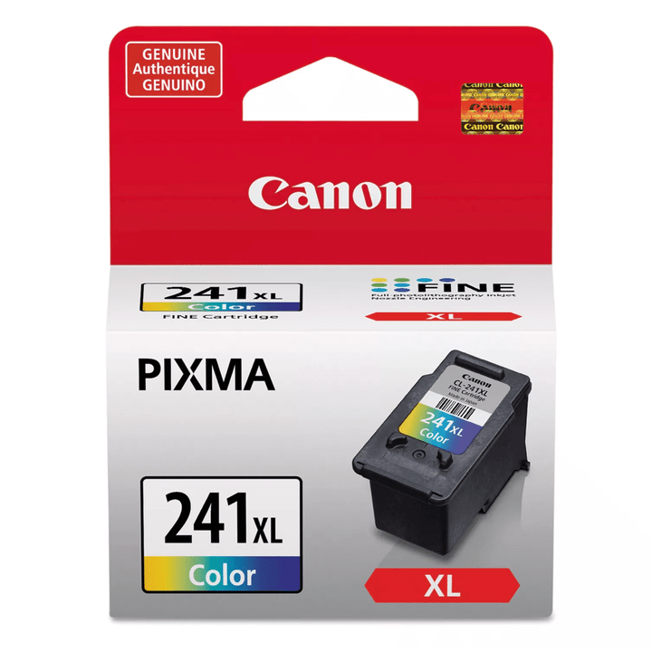 [SET OF 2] - Canon CL-241XL High Yield Ink Tank Cartridge, Tri-Color
