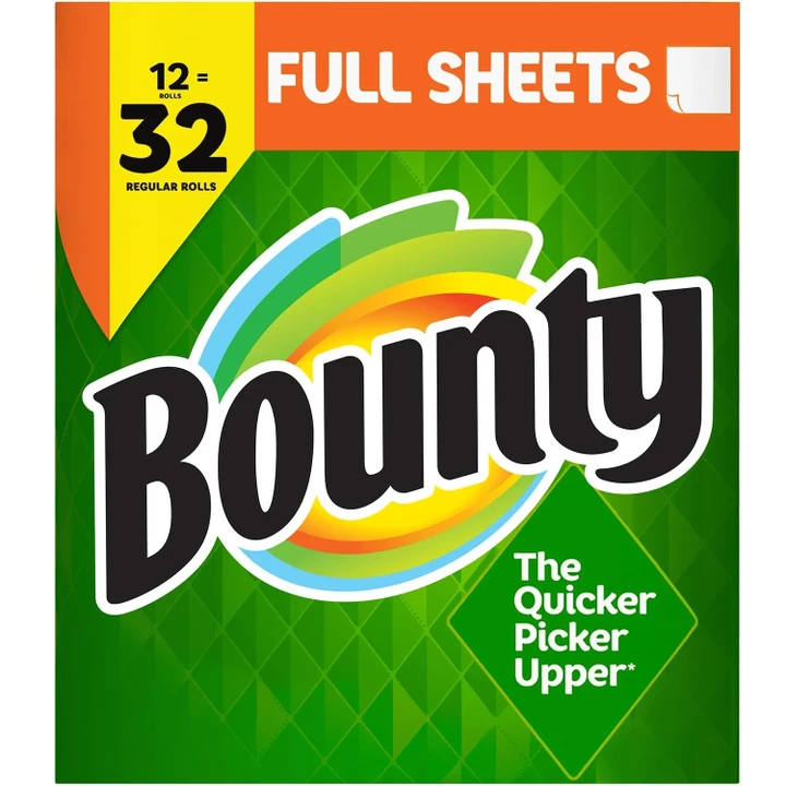 [SET OF 2] - Bounty Full-Sheet Paper Towels, White (86 sheets/roll, 12 ct.)