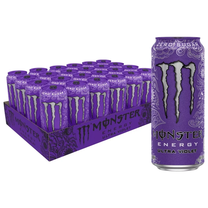 [SET OF 2] - Monster Energy Ultra Violet (16oz / 24pk)