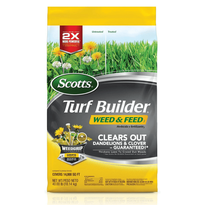 [SET OF 2] - Scotts Turf Builder Weed & Feed, 40 lbs.