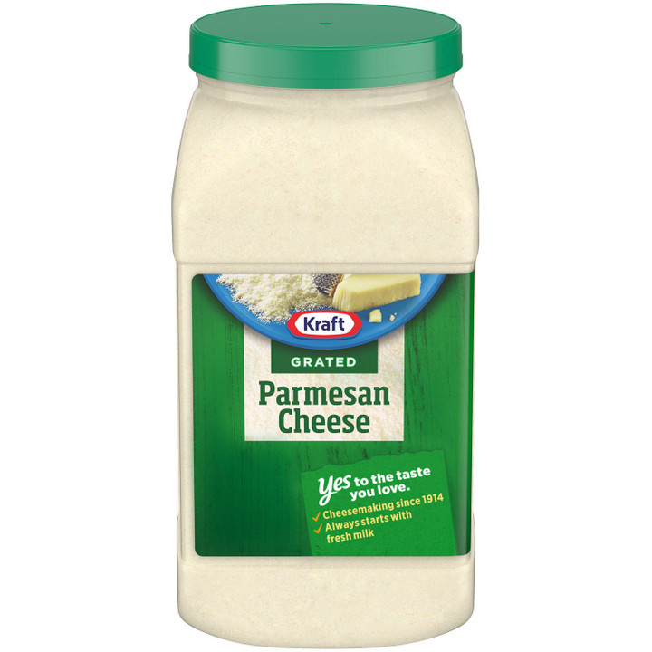[SET OF 2] - Kraft Grated Parmesan Cheese, 4.5 lbs.