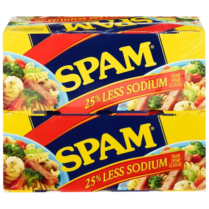 [SET OF 3] - Spam Less Sodium, 12 Oz., 8 Pk.