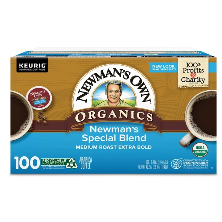 [SET OF 2] - Newman's Own Organics Coffee K-Cup Pods, Special Blend (100 ct.)