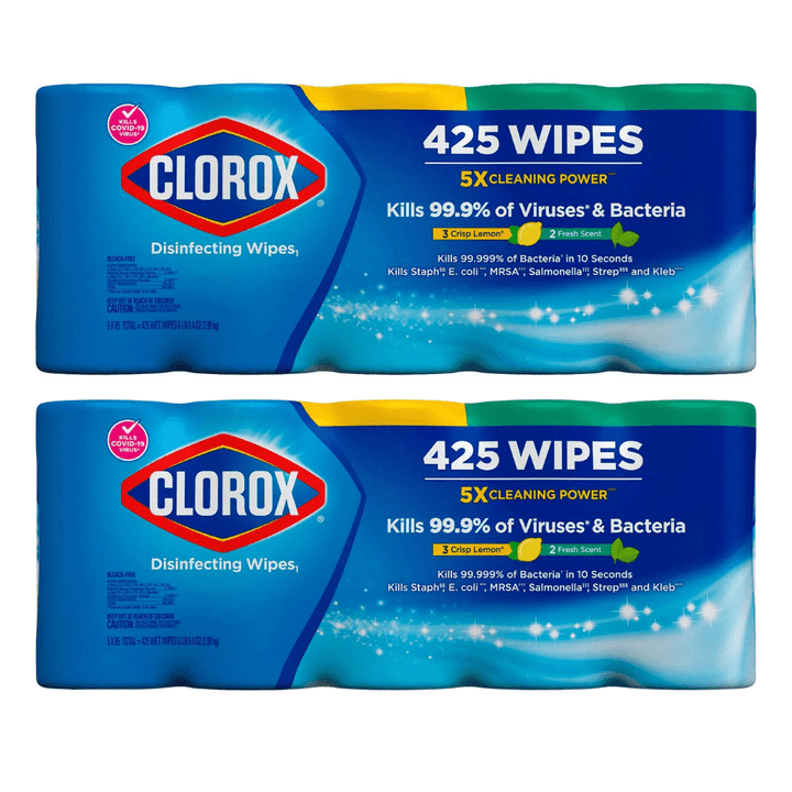 [SET OF 3] - Clorox Disinfecting Wipes Value Pack, Bleach Free Cleaning Wipes (85/Box)