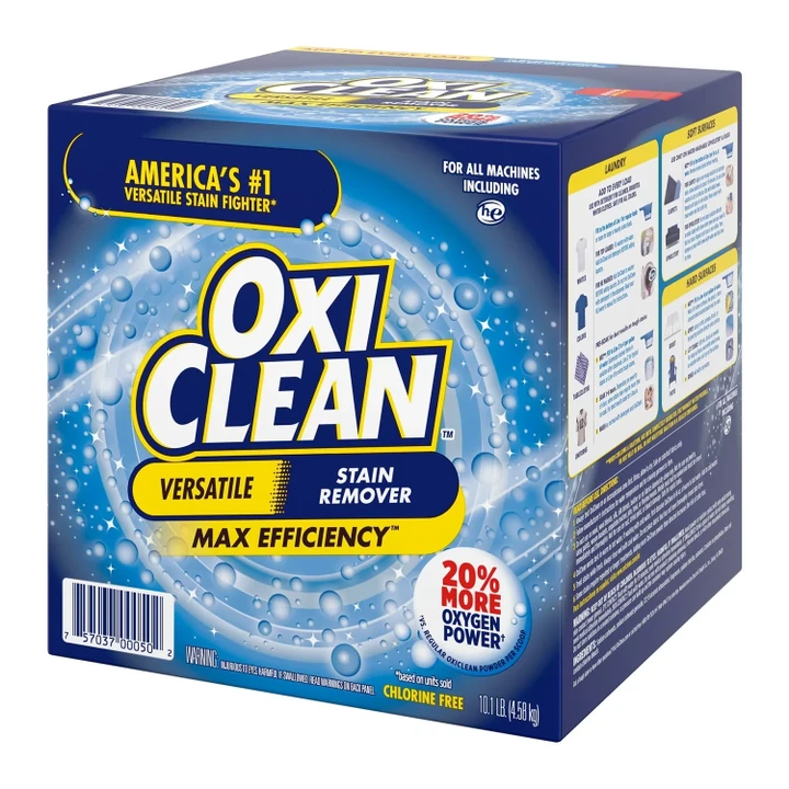 [SET OF 4] - OxiClean Max Efficiency Stain Remover (252 loads)