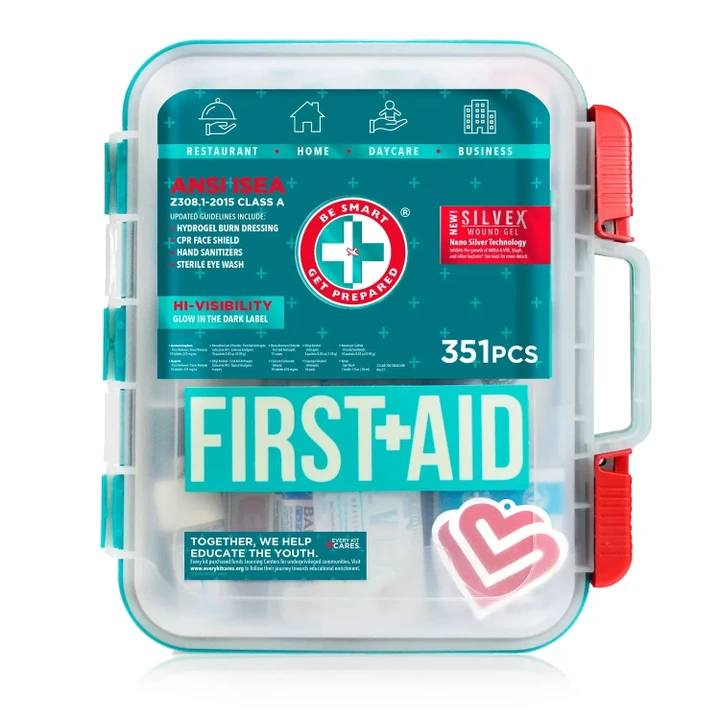 [SET OF 2] - Be Smart Get Prepared First-Aid Kit (351 pc.)