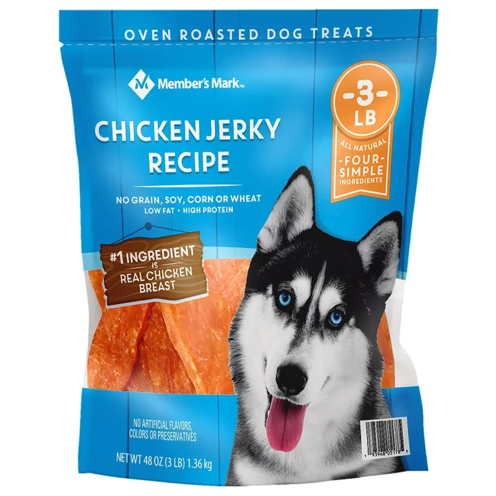 [SET OF 2] - Member's Mark Chicken Jerky Recipe Dog Treats (48 oz.)